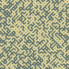 Abstract Geometric Pattern generative computational art illustration