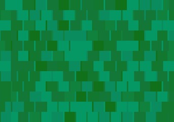 Green Background square abstract seamless rectangle. vector illustration