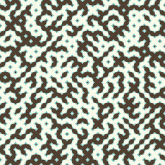 Abstract Geometric Pattern generative computational art illustration