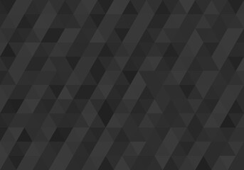 Abstract Pattern Triangle background texture geometric, monochrome vector decoration design illustration.