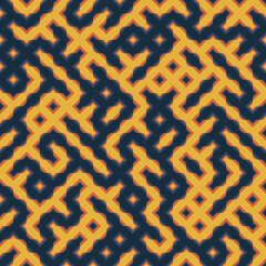 Abstract Geometric Pattern generative computational art illustration