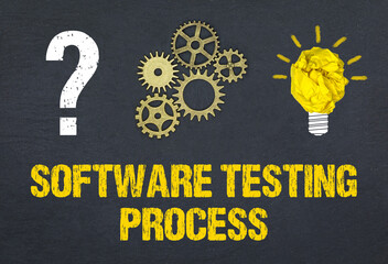 Obraz premium Software Testing Process 