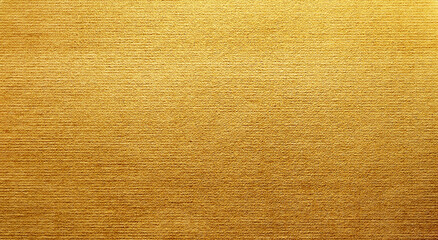 Rough golden metallic film, abstract background.