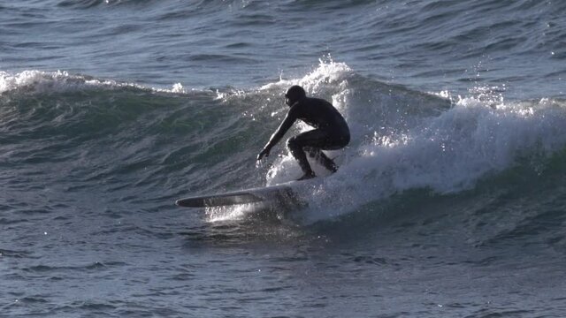 Surfers in Lake Superior 