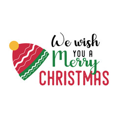 We wish you a Merry Christmas card