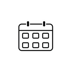 Calendar Icon Vector Illustration