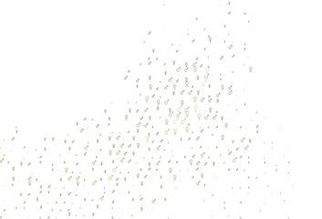 Light green vector backdrop with gender signs.