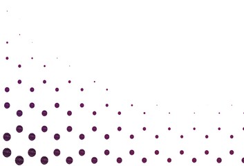 Light pink vector pattern with spheres.