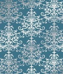 Paisley floral pattern , textile swatch , India	