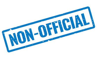 Non-official rubber stamp