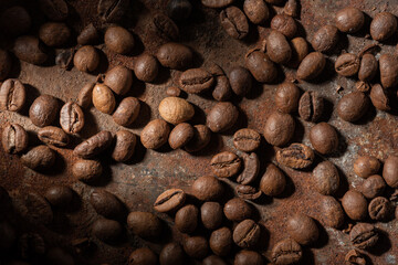 Still life coffee- dark food photo