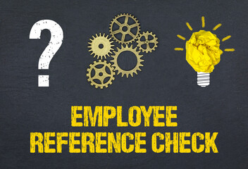 Employee Reference Check 