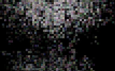 Fototapeta premium Dark Silver, Gray vector layout with lines, rectangles. Glitter abstract illustration with rectangular shapes. Best design for your ad, poster, banner.