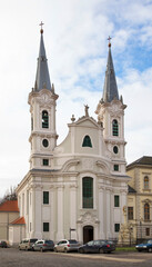 Naklejka na ściany i meble Church of St. Ignatius in Esztergom. Hungary