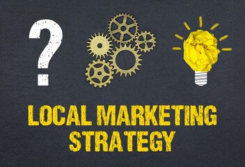 Obraz premium Local Marketing Strategy 