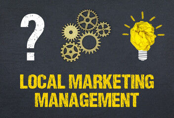 Obraz premium Local Marketing Management