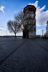 Düsseldorf City Harbour and Rhine