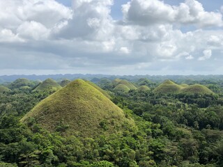 Chocolate hills on Bohol