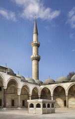 Suleymaniye Mosque in Istanbul. Turkey