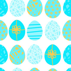 Easter seamless pattern