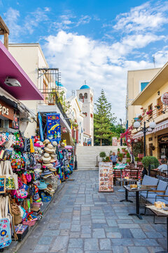 Beautiful street view in Kos Island. Kos Island is populer tourist destination in Greece.