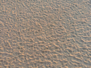 Obraz premium sand ripples on the beach