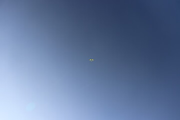 airplane flying in the sky