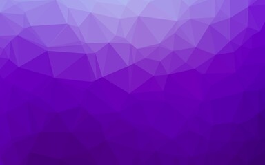 Obraz premium Light Purple vector blurry triangle texture. Brand new colorful illustration in with gradient. Template for a cell phone background.