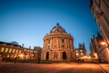 Obraz premium Science library in Oxford, England