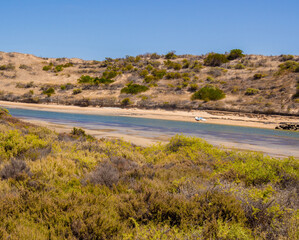 Beautiful late autumn day at Port Noarlunga, Adelaid, South Australia