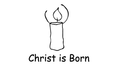 Christmas Greeting and wish, Typography for print or use as poster, card, flyer or T Shirt