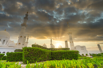 Obraz premium Sheikh Zayed Mosque, Grand Mosque, Abu Dhabi