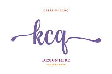 KCQ lettering logo is simple, easy to understand and authoritative