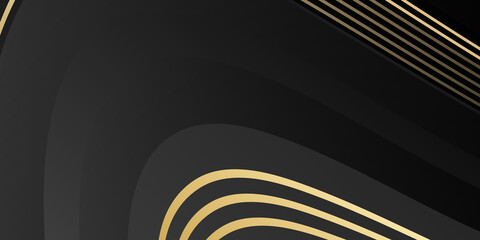 Vector Black and Gold Design Templates Background 