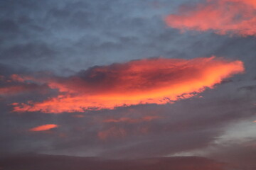 sky at sunset