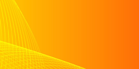 Gradient geometric tech shape background with dynamic line abstract