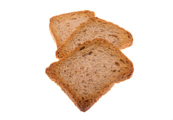 croutons isolated