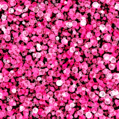 Obraz premium Pink bokeh. Holiday pattern. Wrapping or wallpaper. Seamless texture or background.
