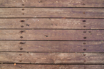 background with the texture of brown wooden boards.