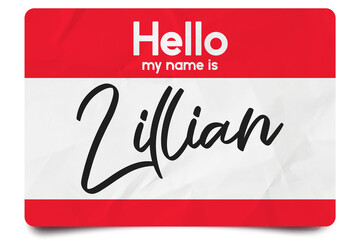Hello my name is Lillian