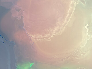 Grunge Wallpaper.  Liquid Azure Splash. Fashion