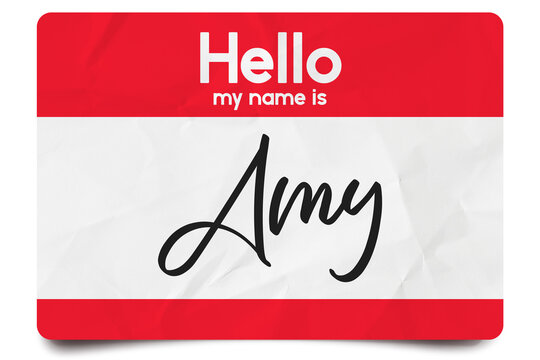 Hello my name is Amy