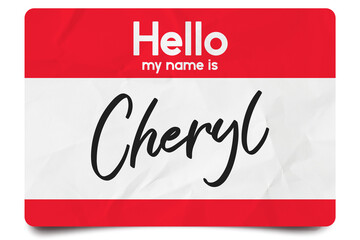 Hello my name is Cheryl