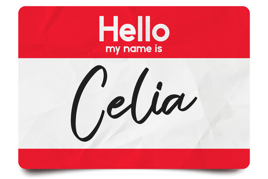 Hello my name is Celia