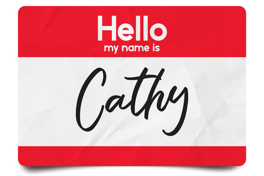 Hello my name is Cathy