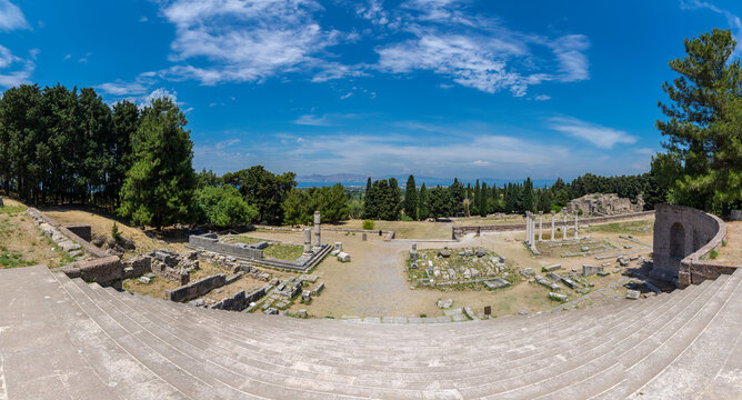 Asklepion archeological site in Kos Island