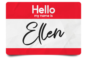 Hello my name is Ellen