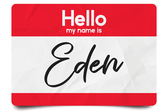 Hello my name is Eden