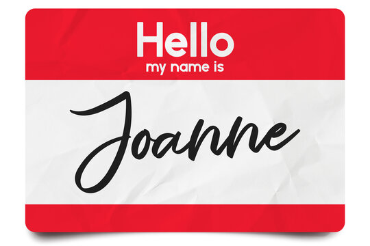 Hello my name is Joanne