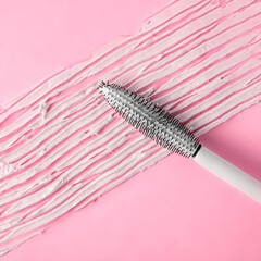 brush and mascara